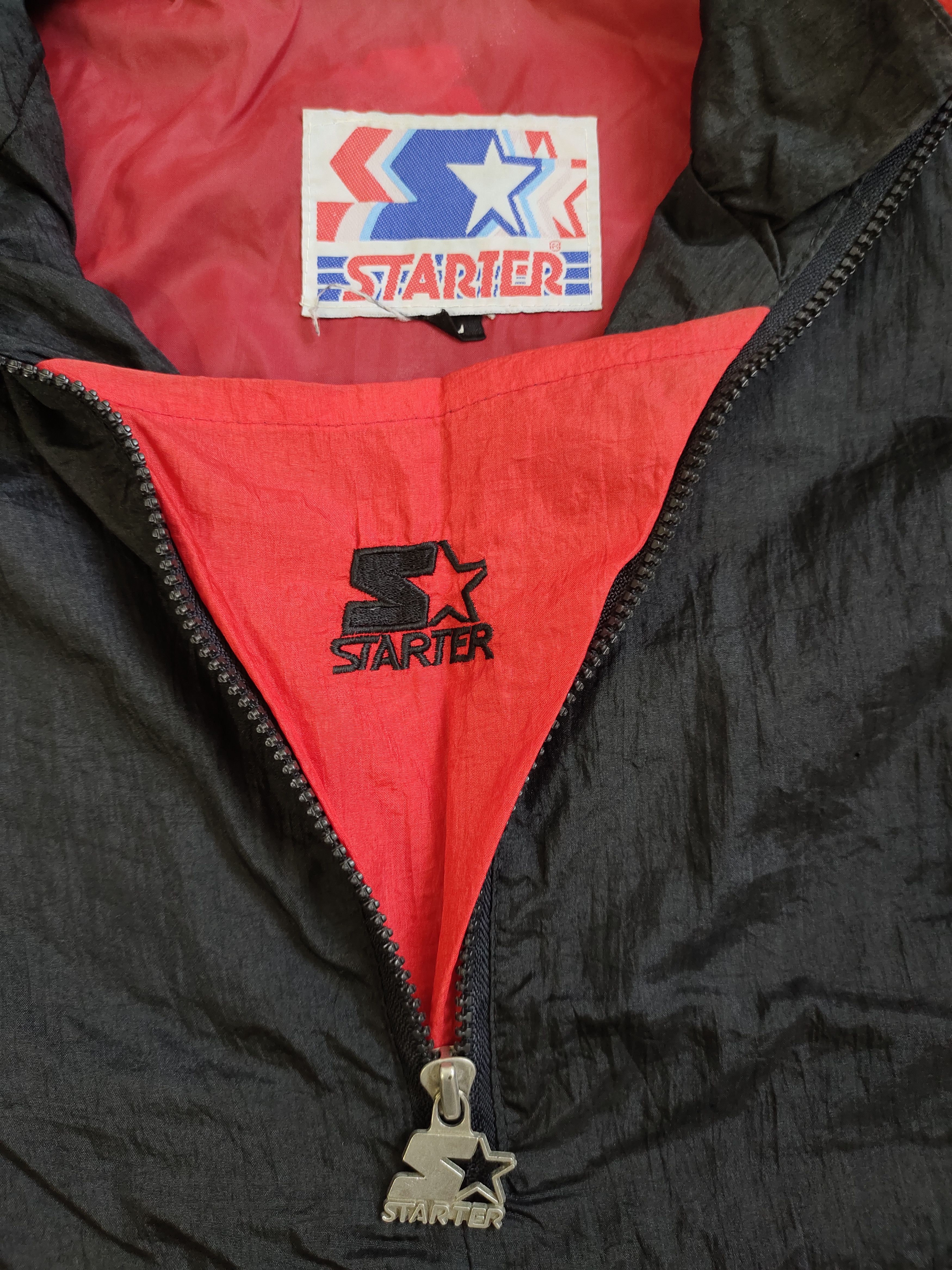 NBA Vintage Chicago Bulls Starter Anorak windbreaker Size US XXL / EU 58 / 5 - 5 Thumbnail
