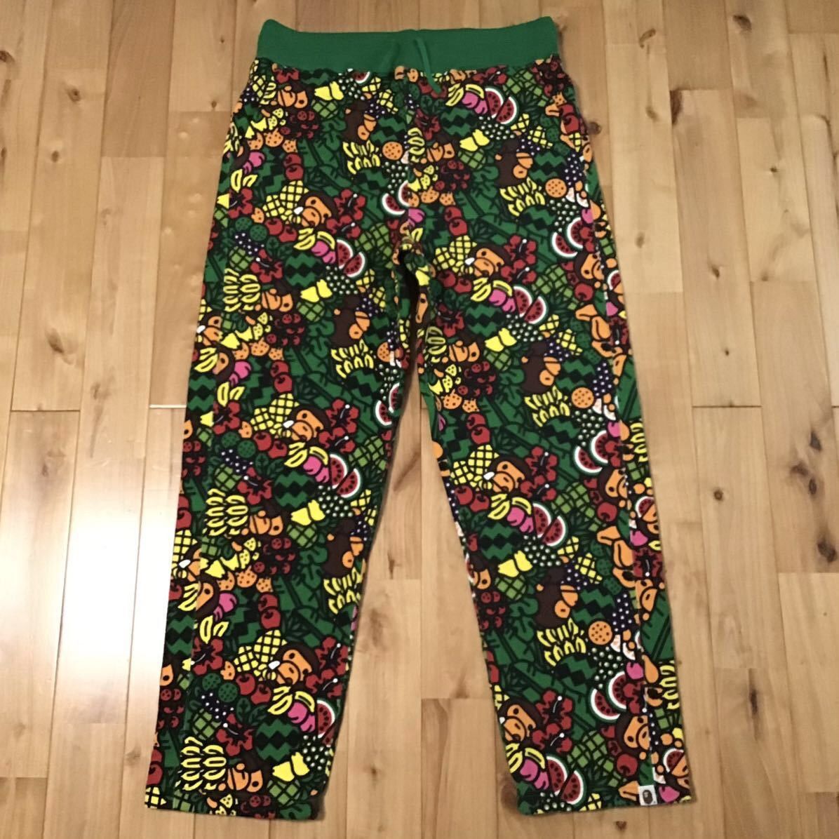 Bape × Nigo BAPE Tropical Milo sweat pants a bathing ape NIGO ★size XL Size US 36 / EU 52 - 1 Thumbnail