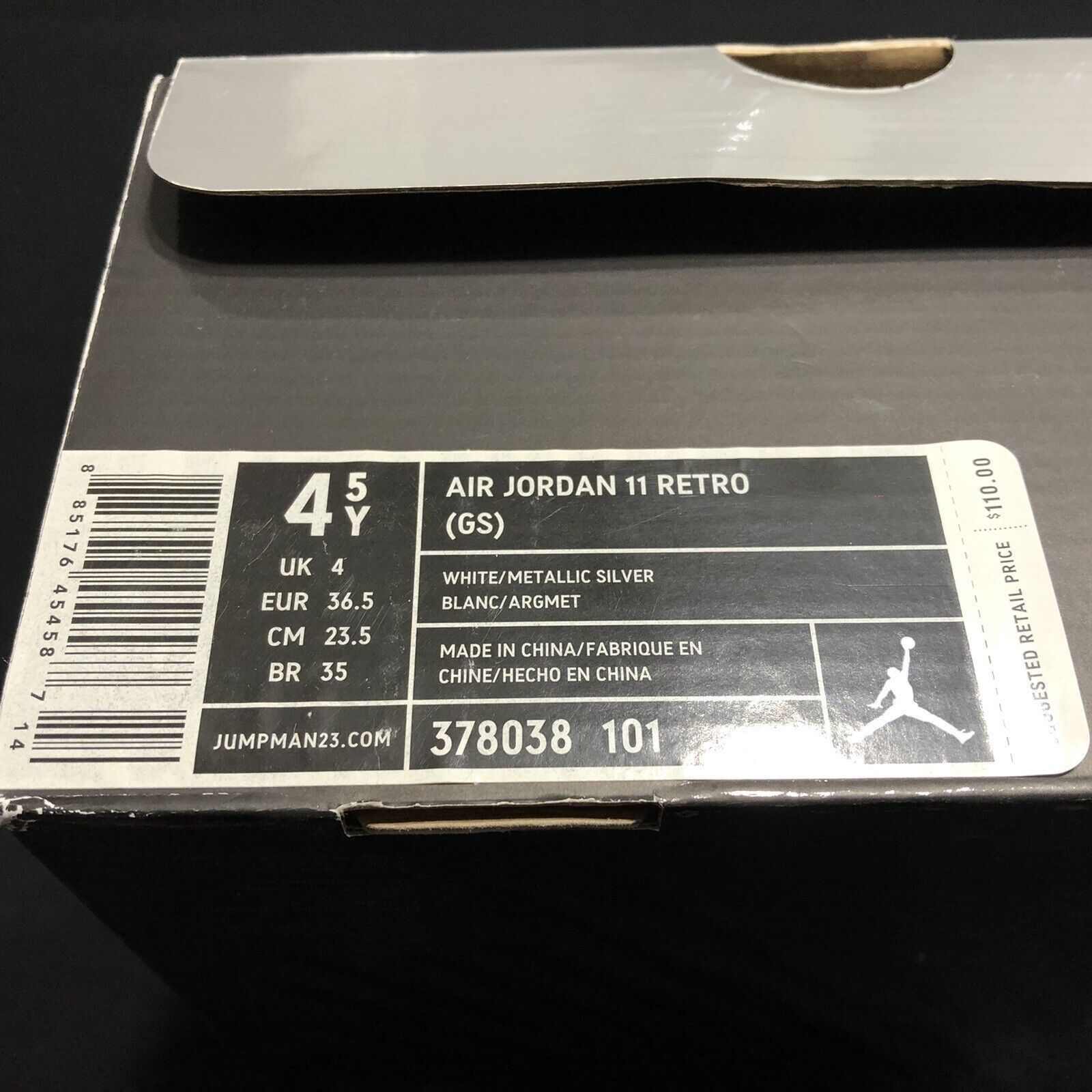 Jordan Brand 2010 Nike Air Jordan 11 RETRO 25TH ANNIVERSARY SUPREME SIZE Size US 6 / IT 36 - 10 Thumbnail