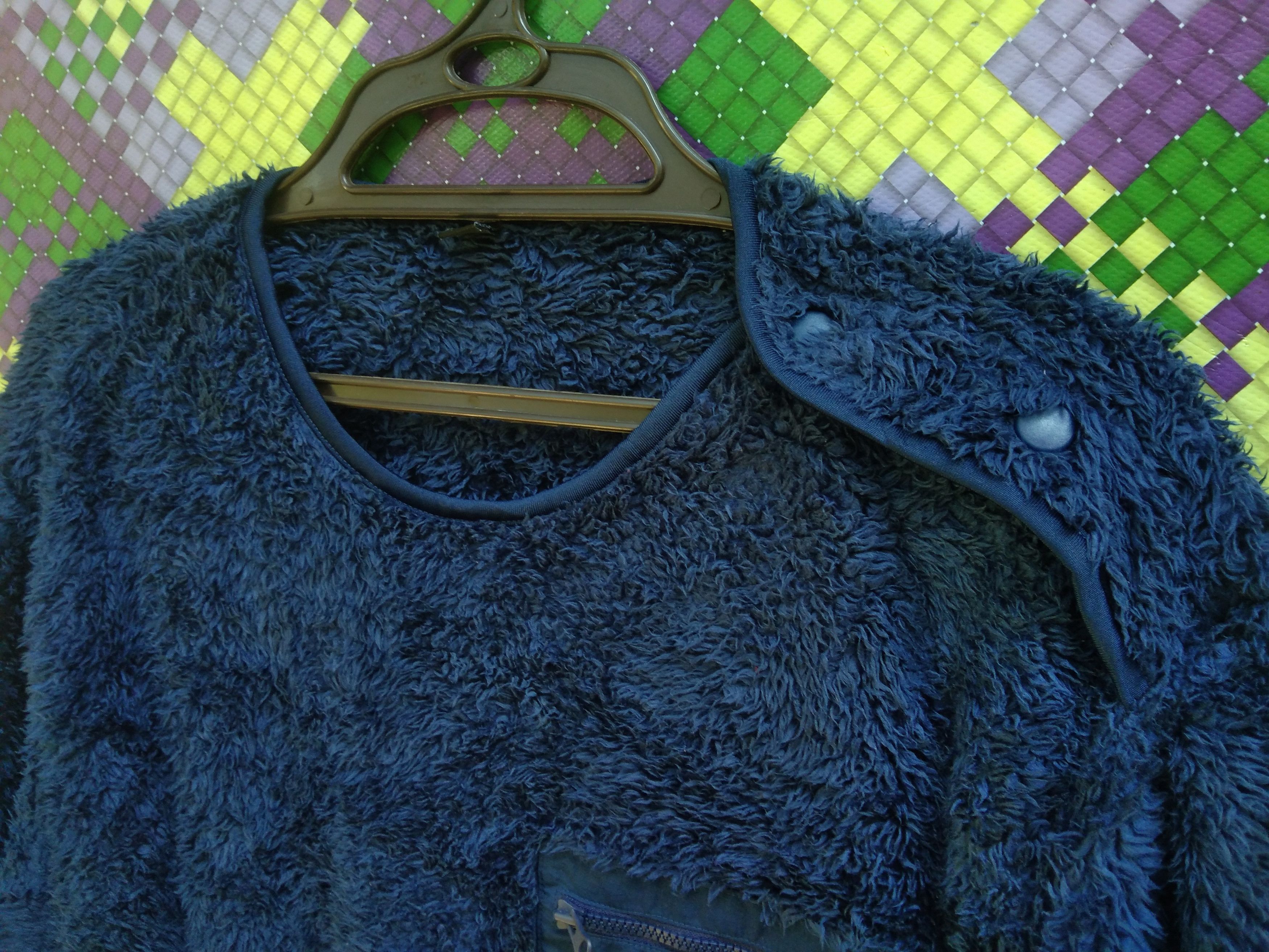 Japanese Brand × Uniqlo 🔥NEW YEAR DEALS🔥UNIQLO BLUE FLUFFY YARN SWEATER Size US M / EU 48-50 / 2 - 6 Thumbnail