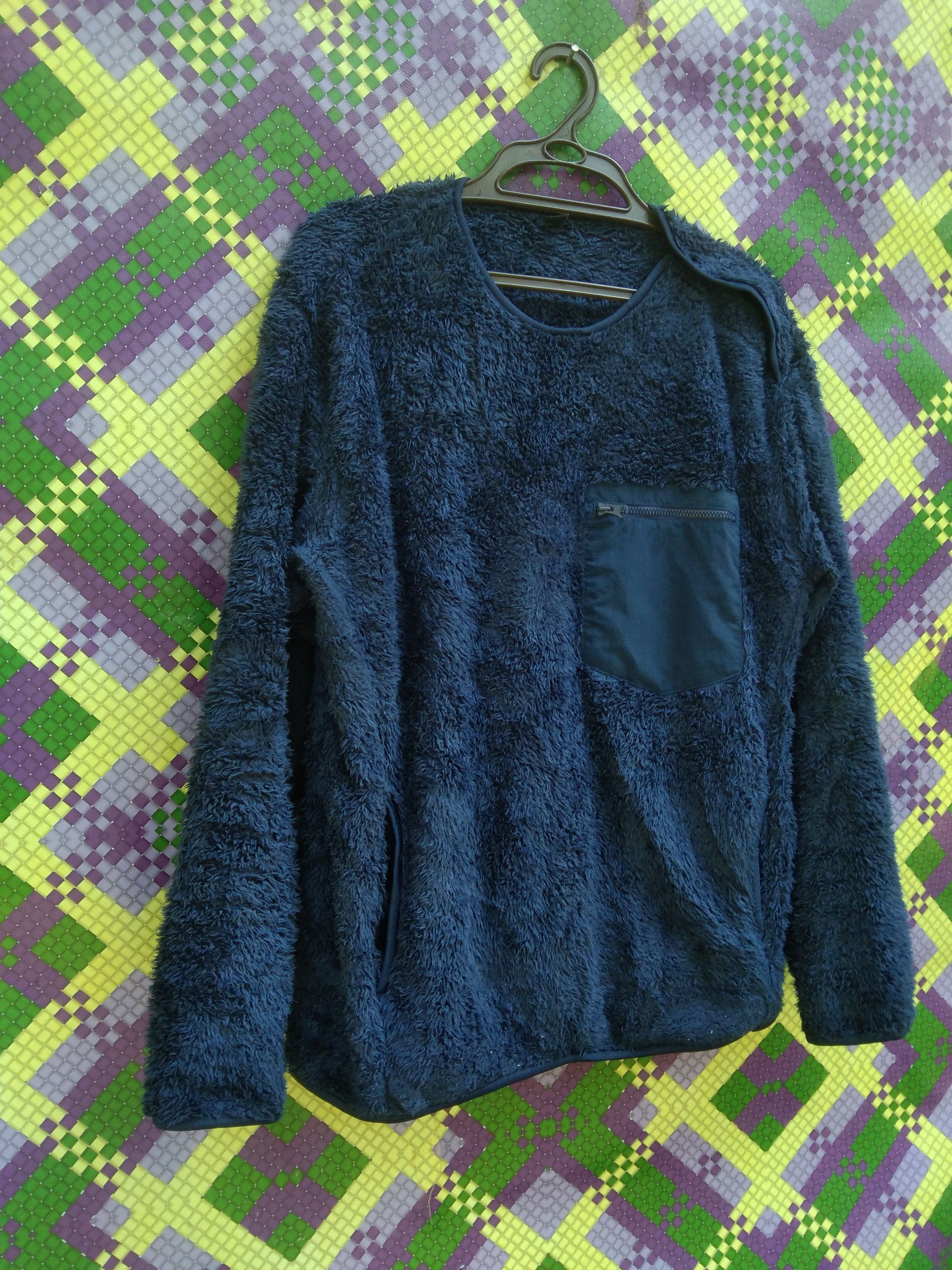 Japanese Brand × Uniqlo 🔥NEW YEAR DEALS🔥UNIQLO BLUE FLUFFY YARN SWEATER Size US M / EU 48-50 / 2 - 4 Thumbnail