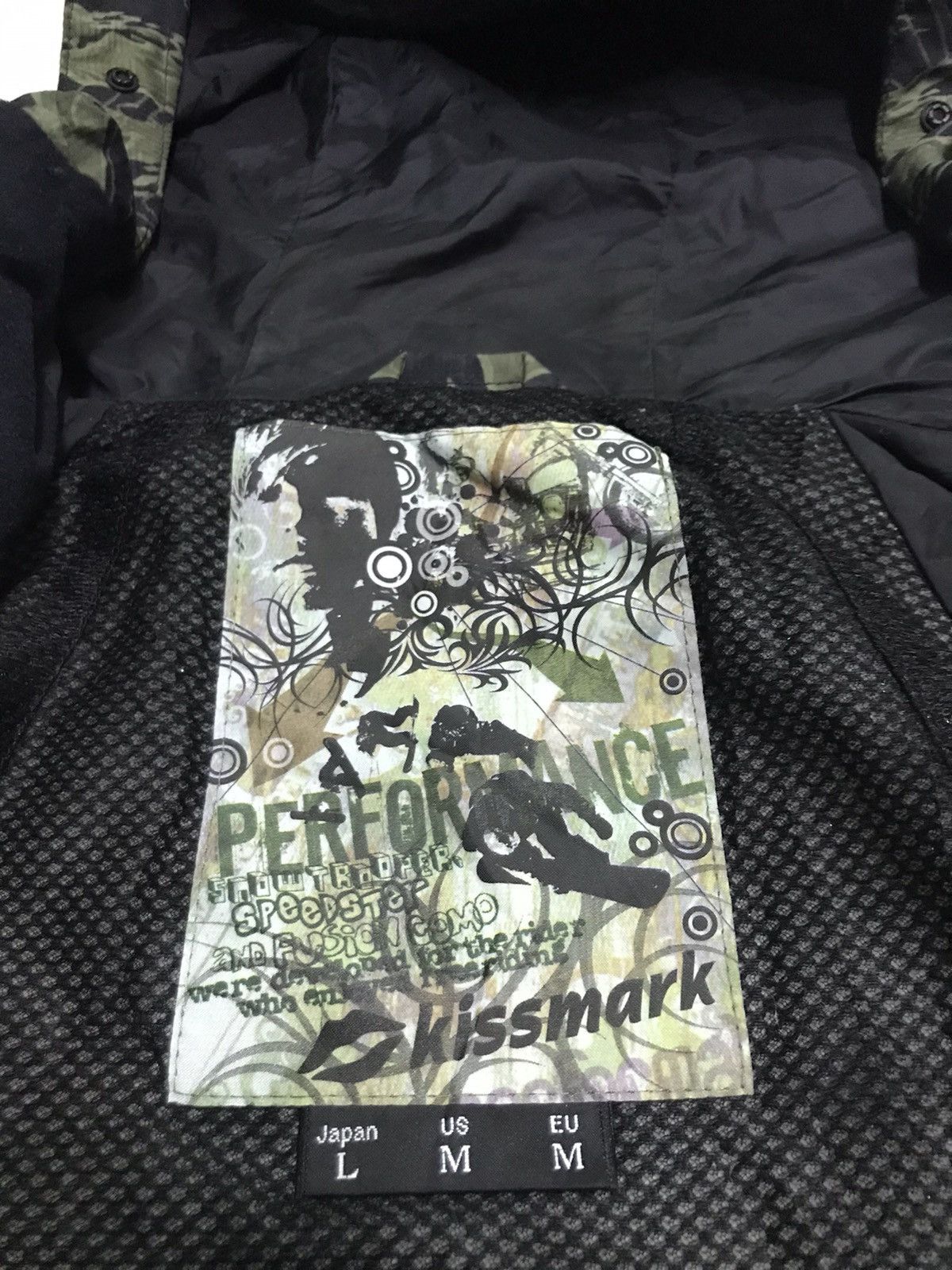 Japanese Brand Kissmark tiger stripes ski Jacket Size US M / EU 48-50 / 2 - 2 Thumbnail