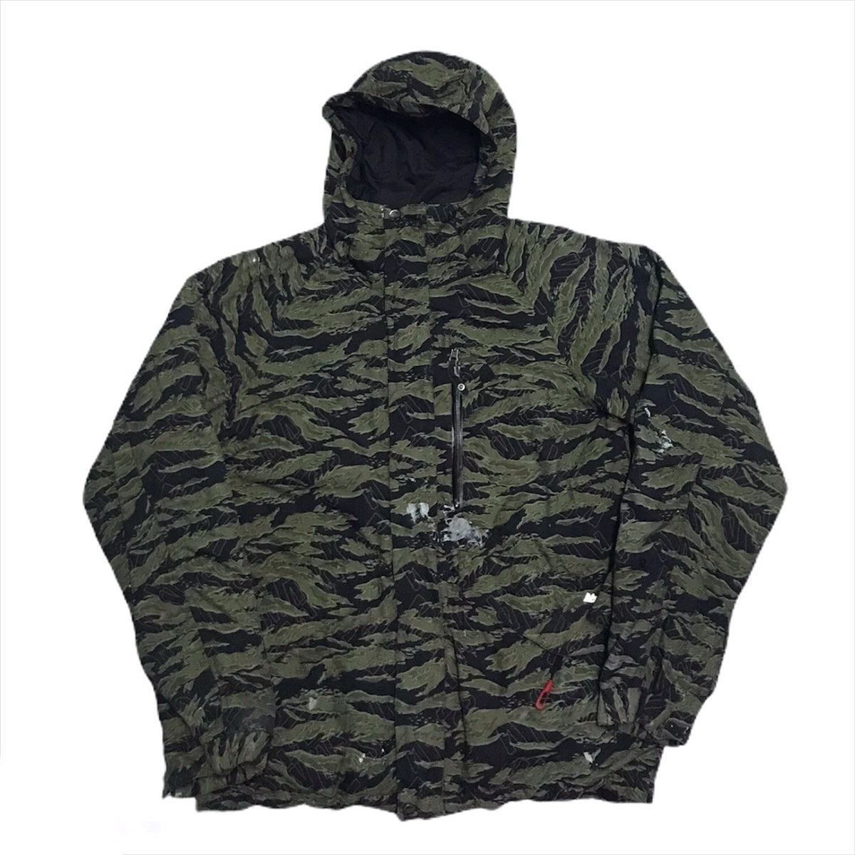 Japanese Brand Kissmark tiger stripes ski Jacket Size US M / EU 48-50 / 2 - 1 Thumbnail