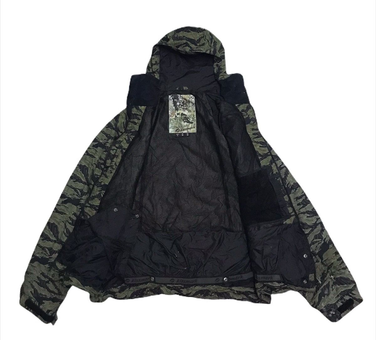 Japanese Brand Kissmark tiger stripes ski Jacket Size US M / EU 48-50 / 2 - 6 Thumbnail