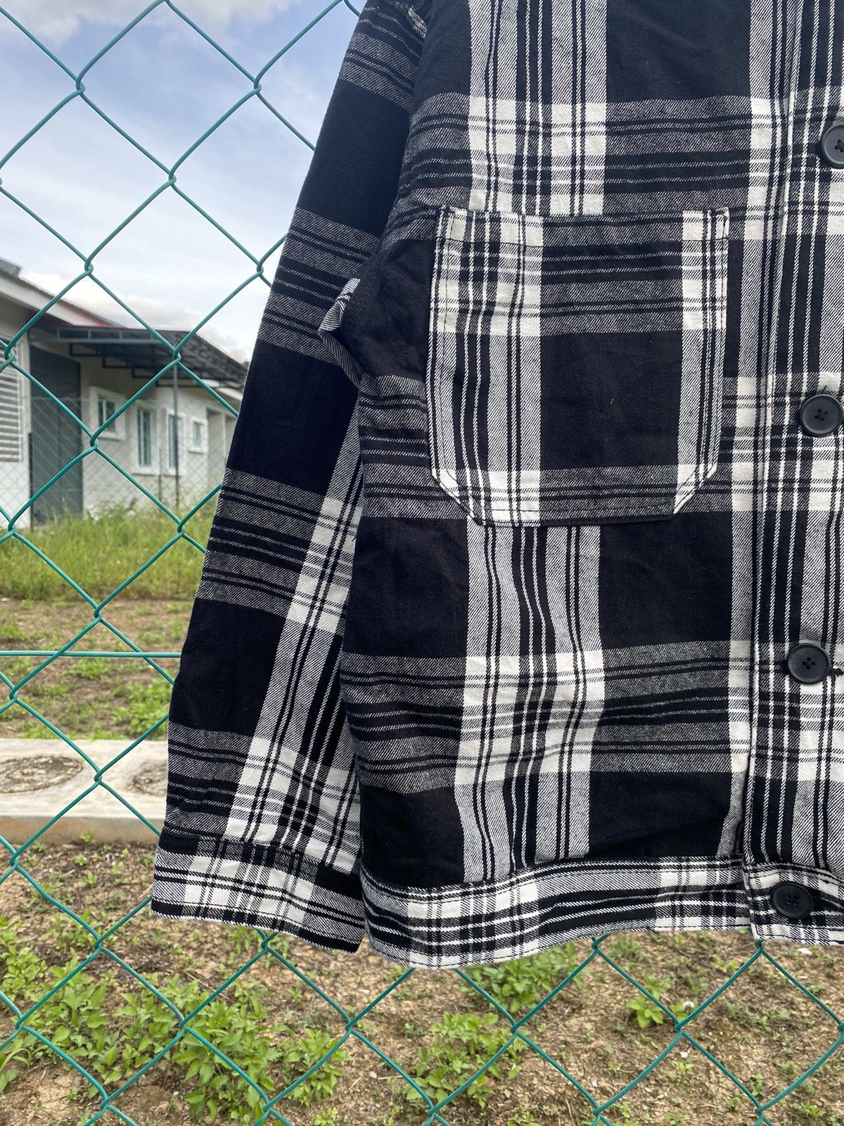 GU Japanese brand GU Flannel Jacket Size US L / EU 52-54 / 3 - 5 Thumbnail
