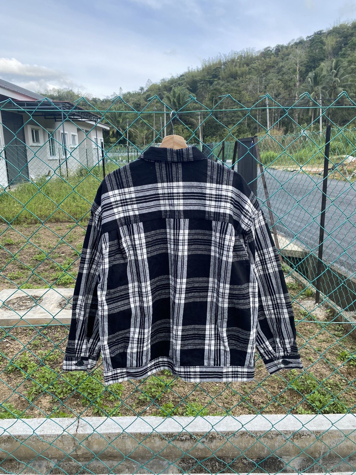GU Japanese brand GU Flannel Jacket Size US L / EU 52-54 / 3 - 2 Thumbnail