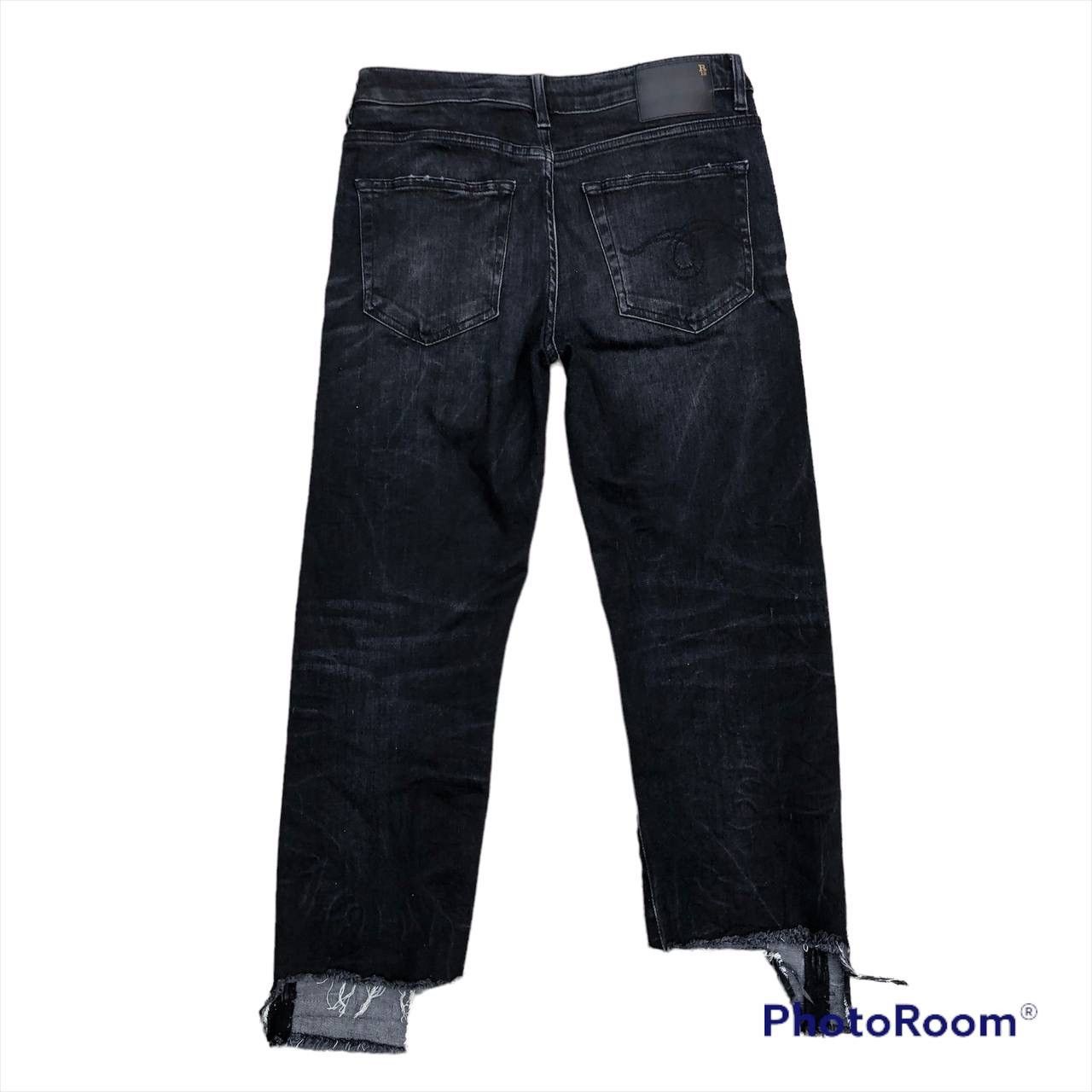 R13 R13 BOY STRAIGHT WITH UNEVEN HEM CROPPED PANTS Size US 28 / EU 44 - 2 Thumbnail