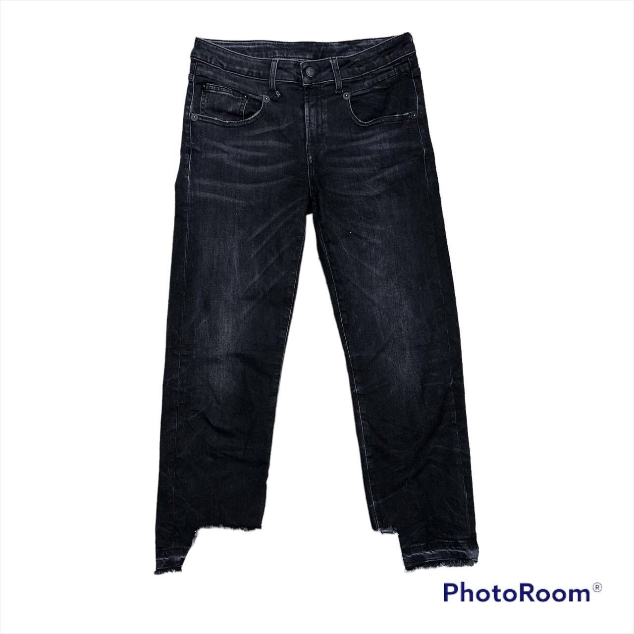 R13 R13 BOY STRAIGHT WITH UNEVEN HEM CROPPED PANTS Size US 28 / EU 44 - 1 Thumbnail