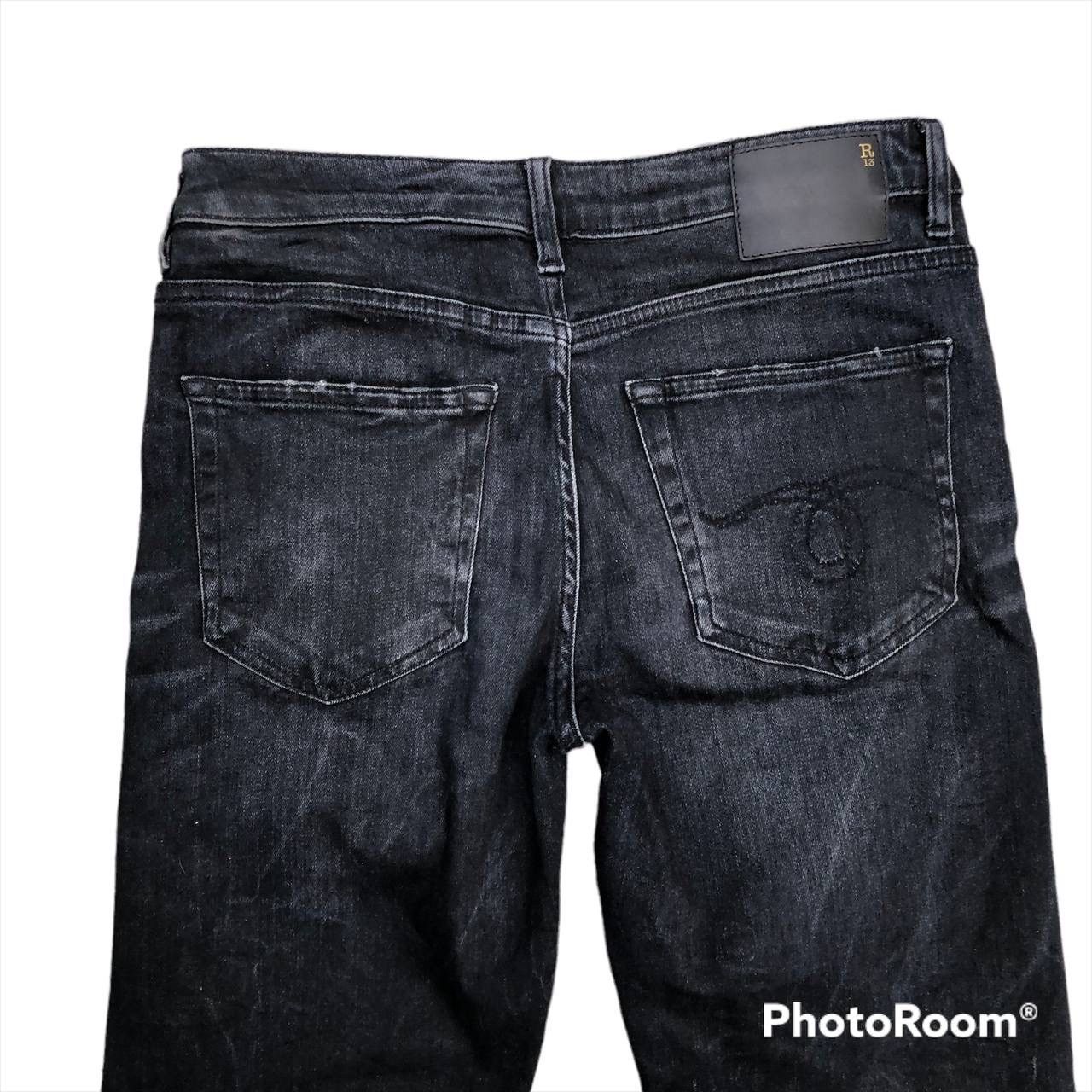 R13 R13 BOY STRAIGHT WITH UNEVEN HEM CROPPED PANTS Size US 28 / EU 44 - 5 Thumbnail