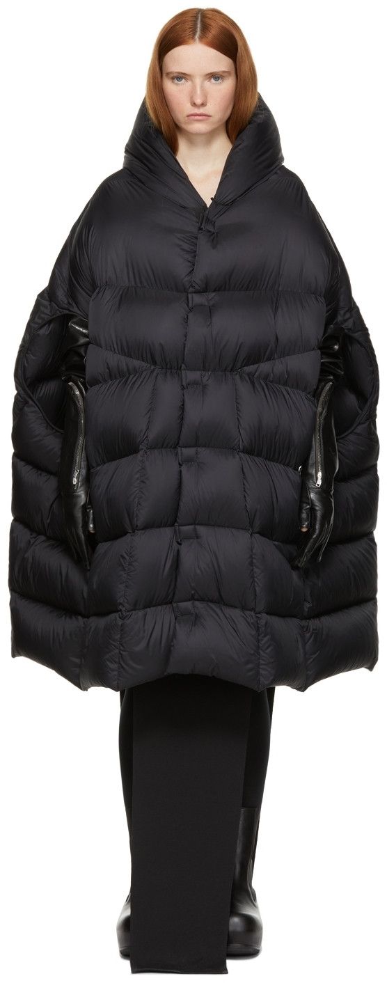 Rick Owens Rick Owens FW21 Gethsemane sleevelss puffer cape-vest Size S / US 4 / IT 40 - 8 Thumbnail