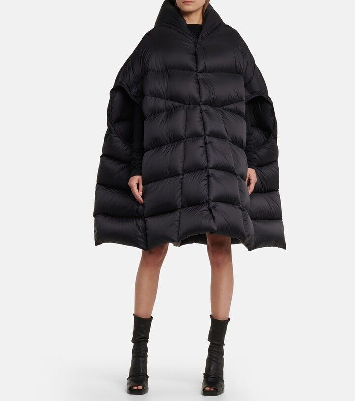 Rick Owens Rick Owens FW21 Gethsemane sleevelss puffer cape-vest Size S / US 4 / IT 40 - 10 Thumbnail