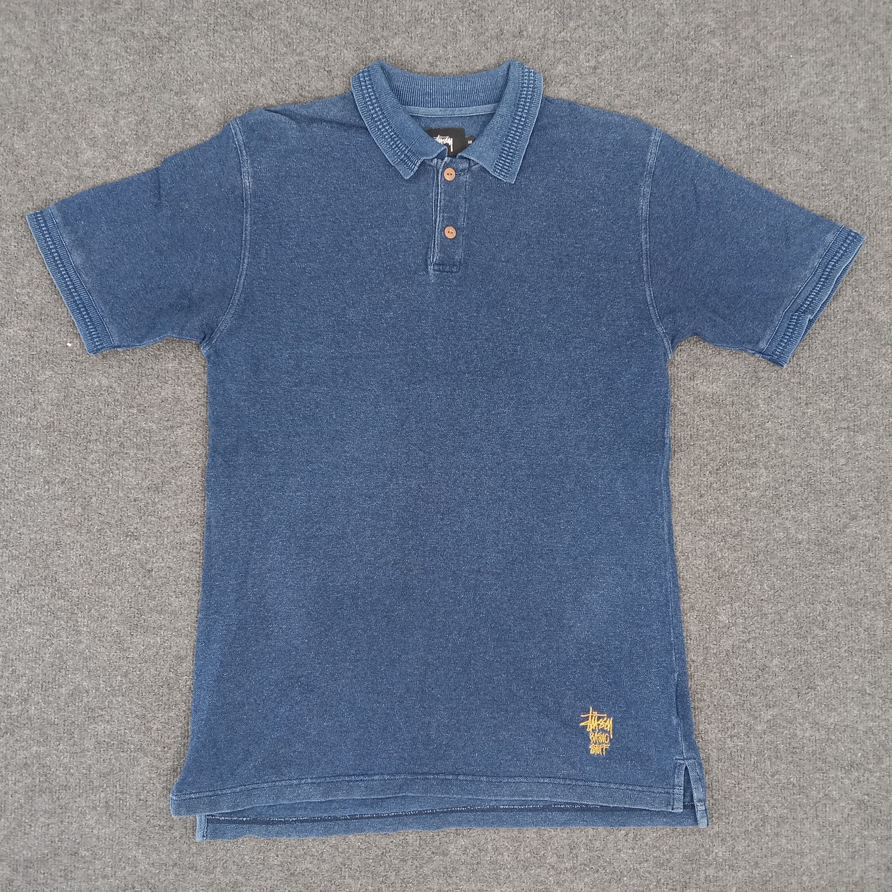 Stussy × Vintage Stussy Streetwear Style Custom Big Art Design Polos Size US L / EU 52-54 / 3 - 2 Thumbnail