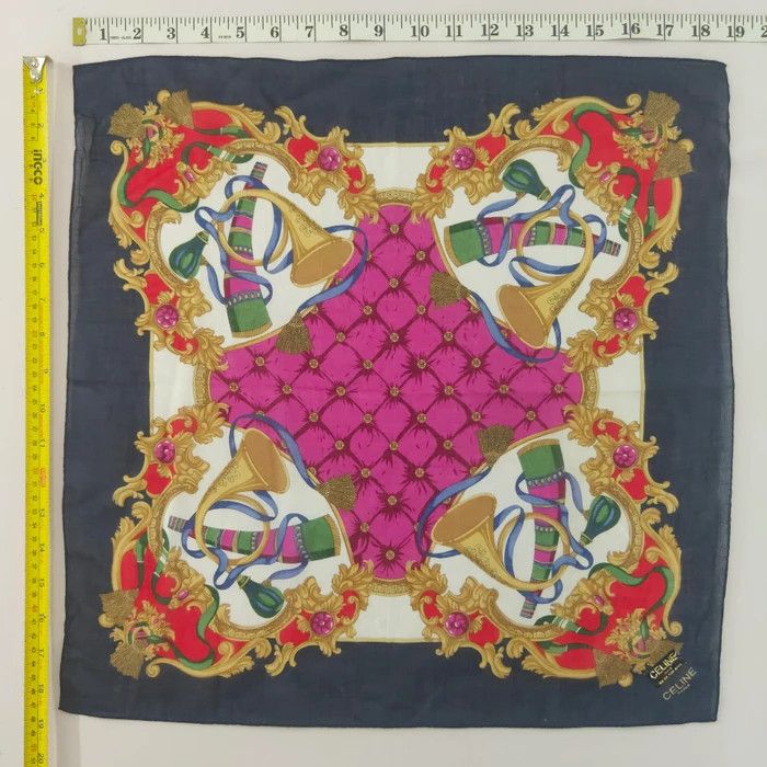 Celine New Handkerchief/ Neckerchief/ Bandana - 3F213092 Size ONE SIZE - 2 Thumbnail