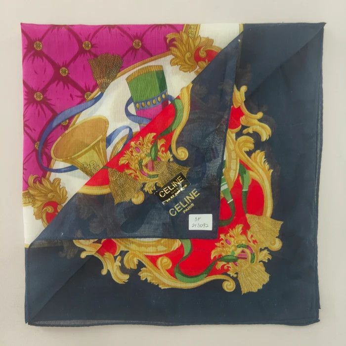 Celine New Handkerchief/ Neckerchief/ Bandana - 3F213092 Size ONE SIZE - 1 Thumbnail