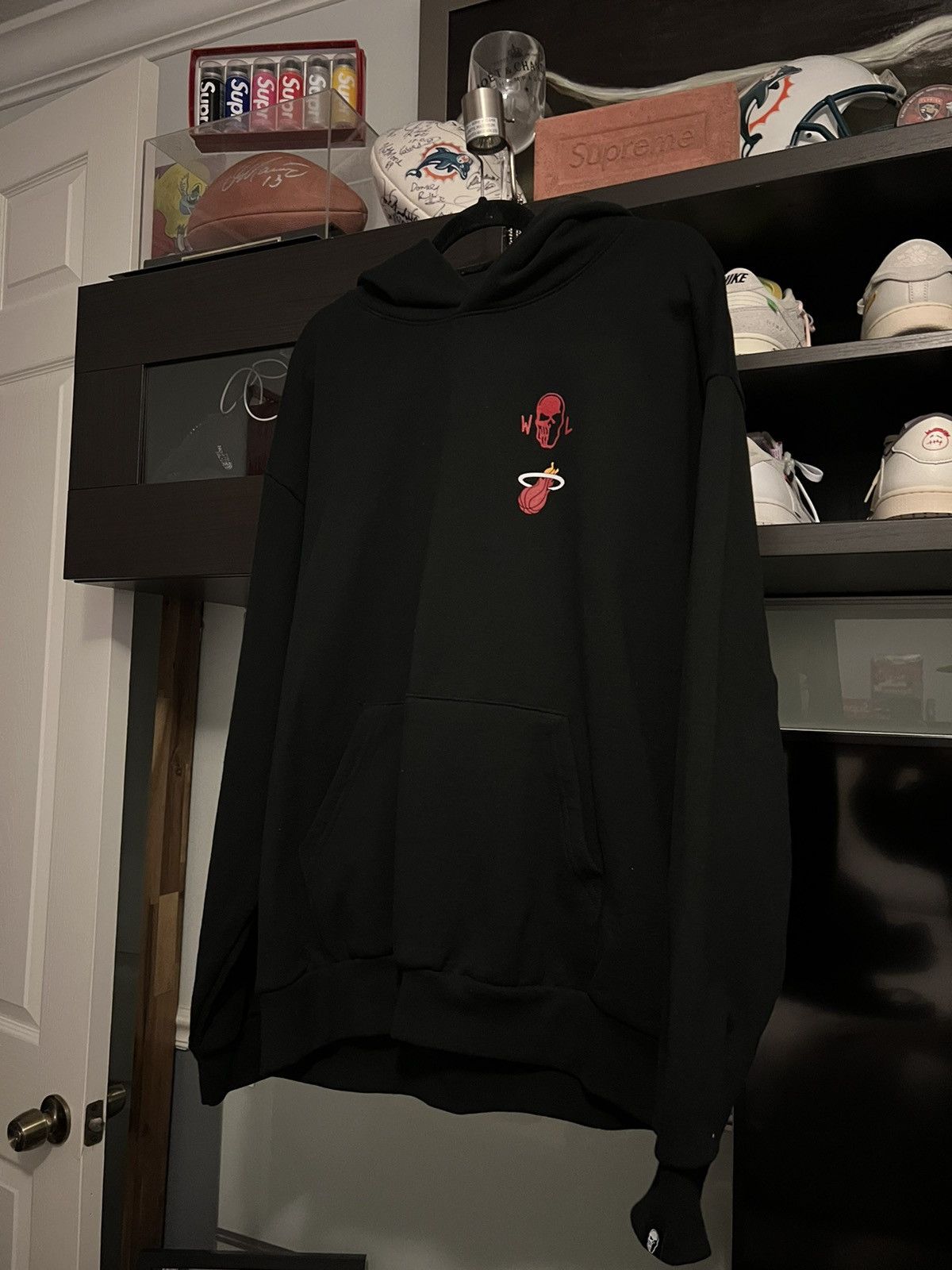 NBA × Warren Lotas Miami Heat X WL hoodie Size US XL / EU 56 / 4 - 2 Thumbnail