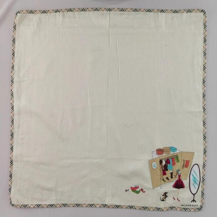 Burberry Handkerchief/ Neckerchief/ Bandana - #F2164 Size ONE SIZE - 4 Thumbnail