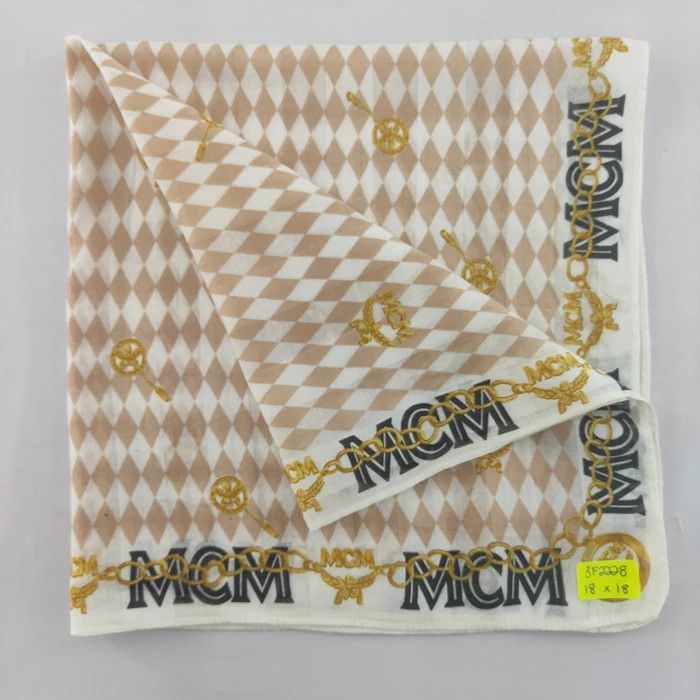 MCM × Vintage MCM Handkerchief/ Neckerchief/ Bandana - 3F2228 Size ONE SIZE - 1 Thumbnail