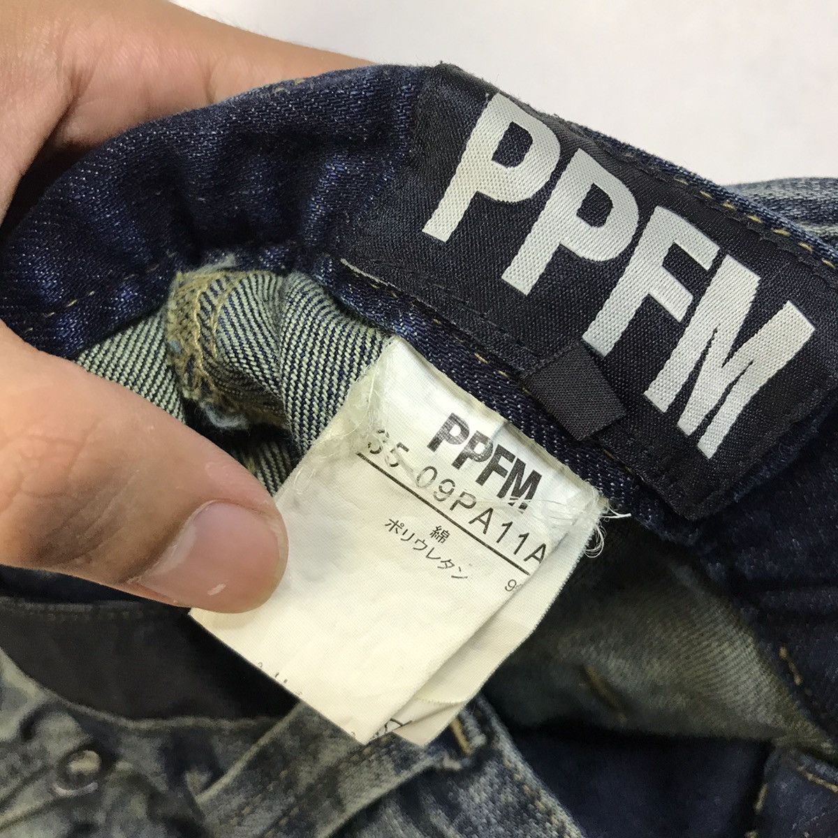 Japanese Brand × PPFM PPFM Punk Bondage Denim Jeans Size US 32 / EU 48 - 9 Thumbnail