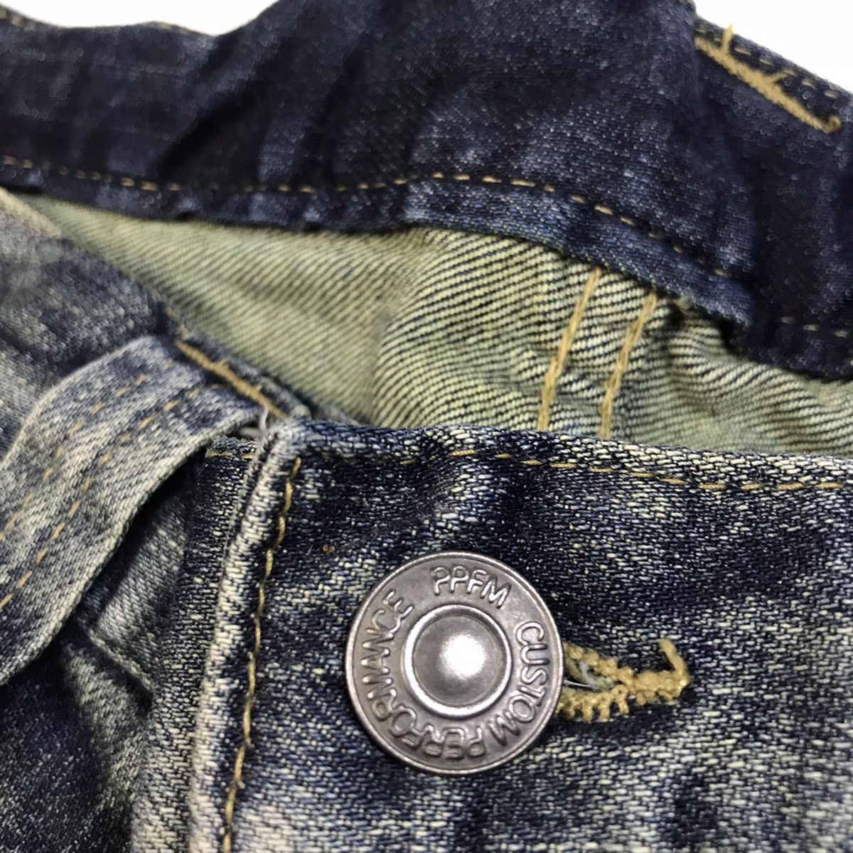Japanese Brand × PPFM PPFM Punk Bondage Denim Jeans Size US 32 / EU 48 - 7 Thumbnail