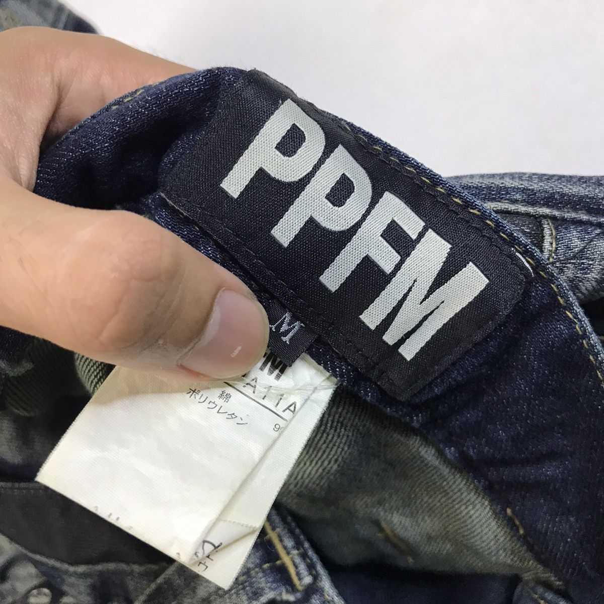 Japanese Brand × PPFM PPFM Punk Bondage Denim Jeans Size US 32 / EU 48 - 10 Thumbnail