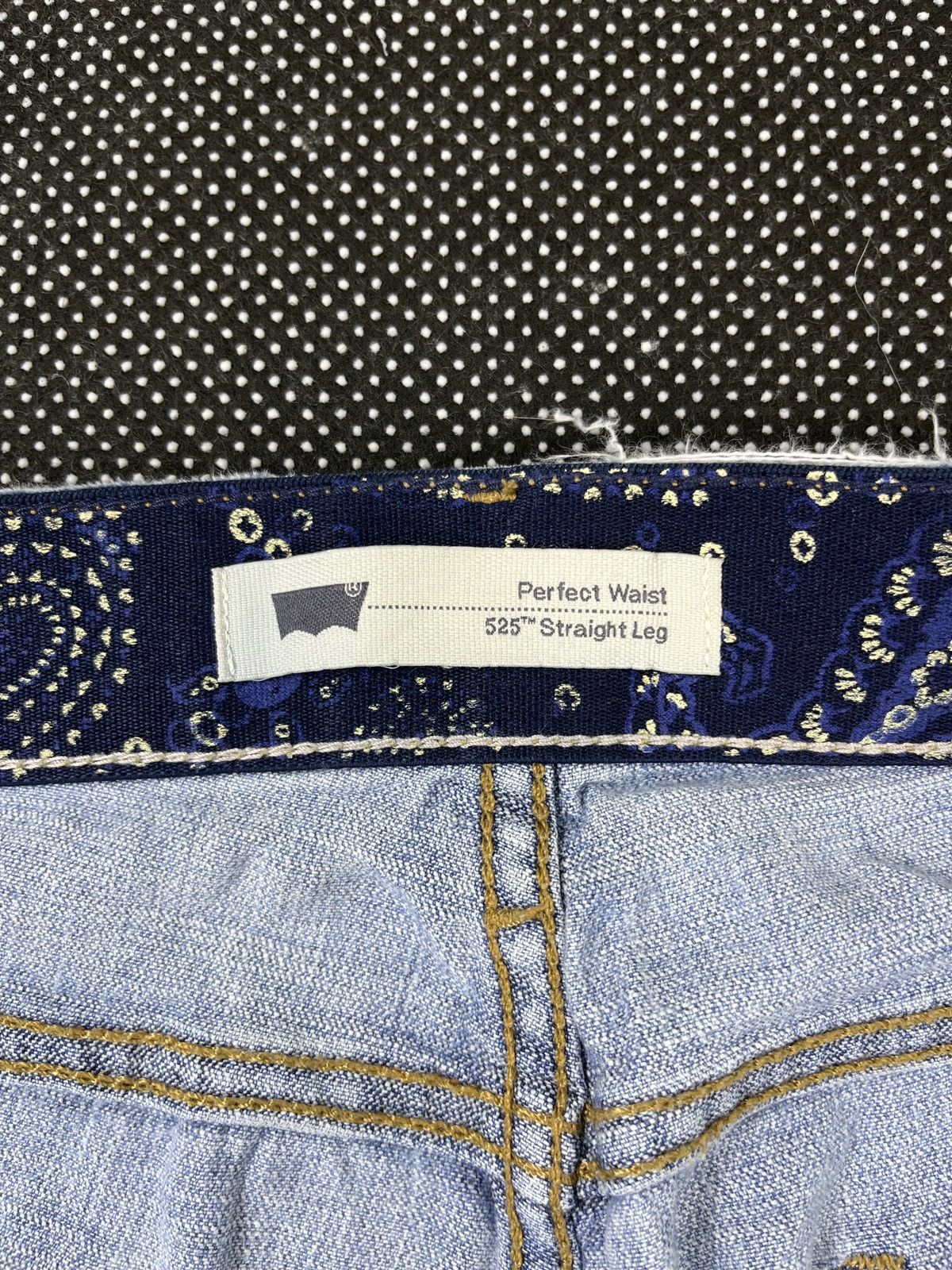 Levi's × Vintage Vintage Levis 525 Jeans Paisley Denim - J229 Size 34" / US 12 / IT 48 - 6 Thumbnail