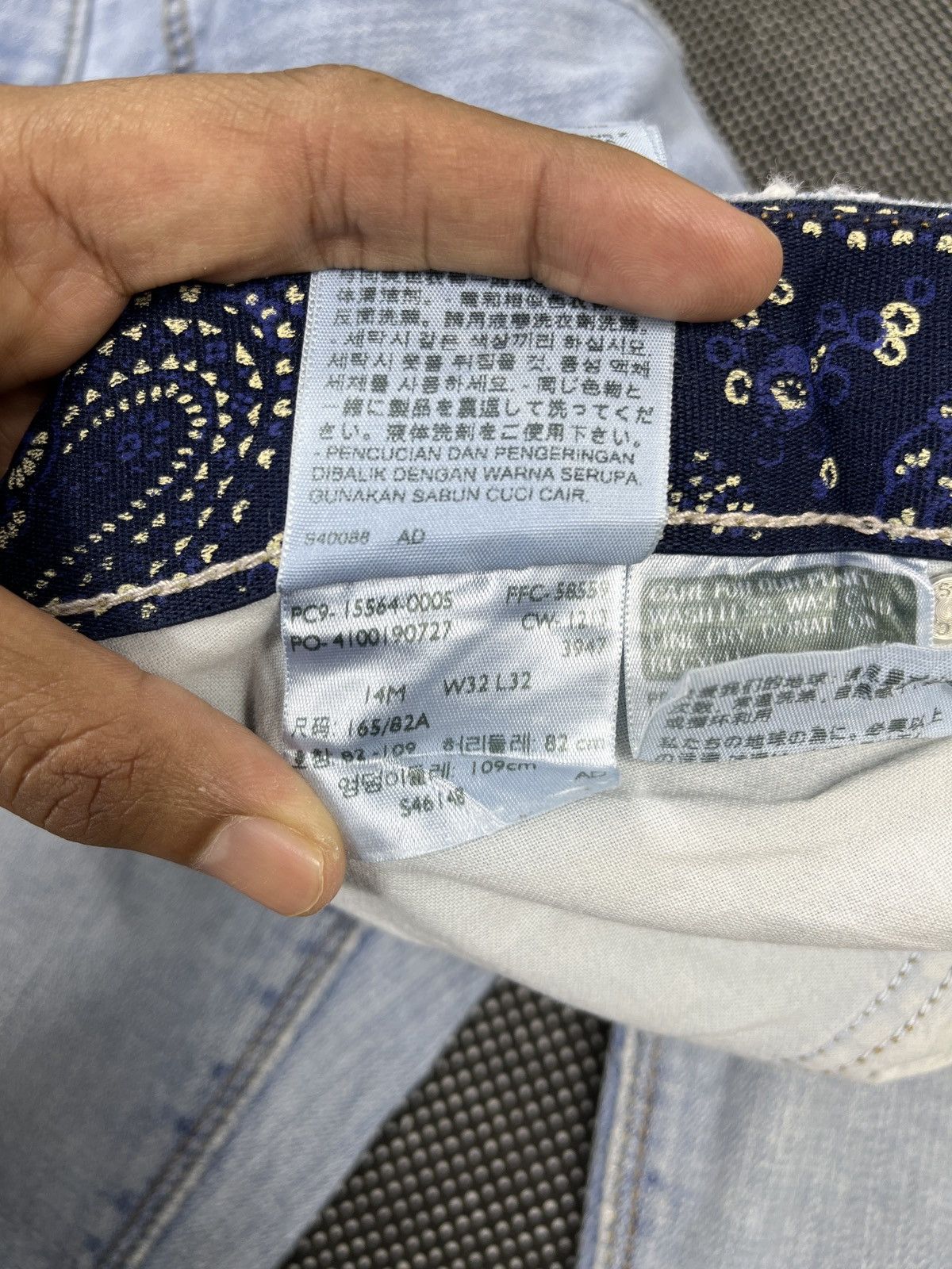 Levi's × Vintage Vintage Levis 525 Jeans Paisley Denim - J229 Size 34" / US 12 / IT 48 - 8 Thumbnail