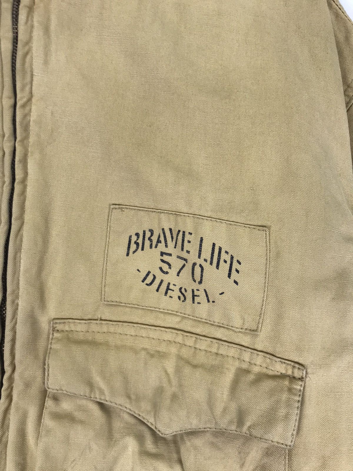 Diesel Vintage Diesel Brave Life 570 Duck Canvas Bomber Style Size US M / EU 48-50 / 2 - 4 Thumbnail