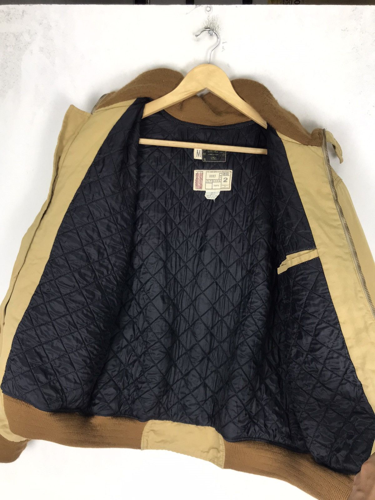 Diesel Vintage Diesel Brave Life 570 Duck Canvas Bomber Style Size US M / EU 48-50 / 2 - 22 Thumbnail