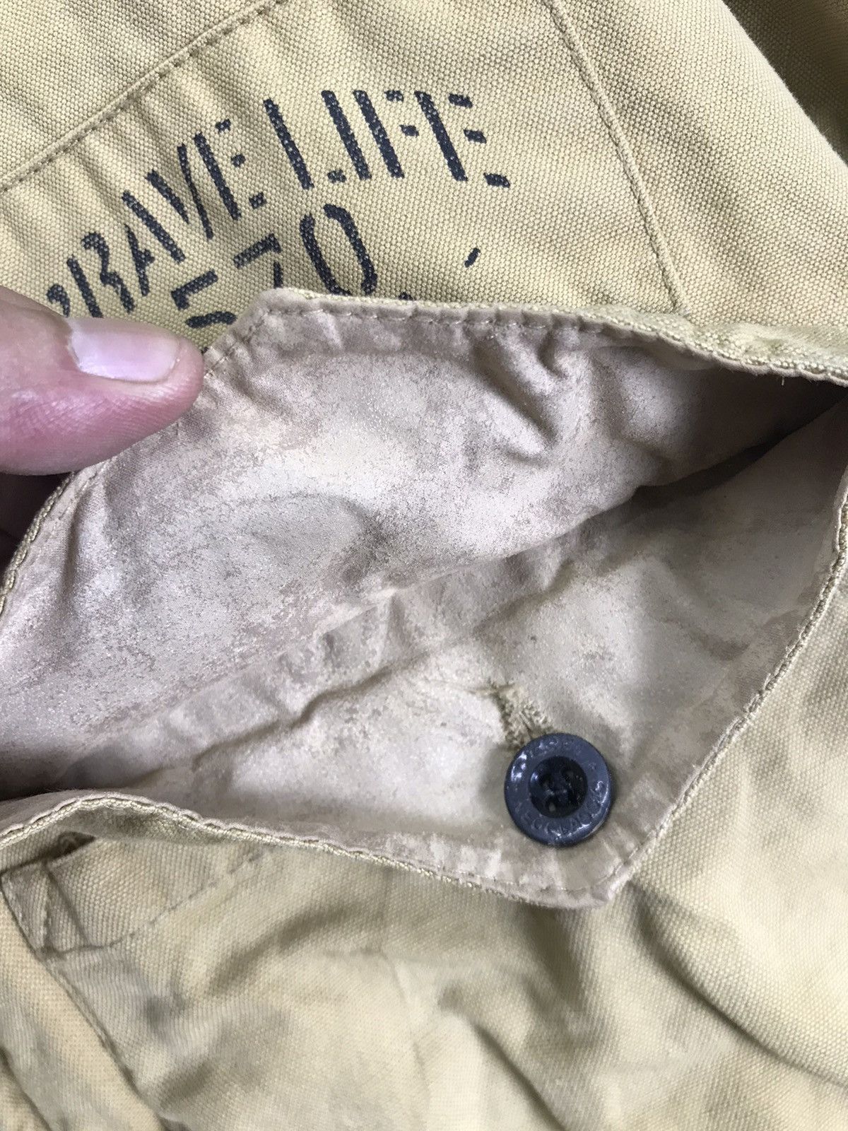 Diesel Vintage Diesel Brave Life 570 Duck Canvas Bomber Style Size US M / EU 48-50 / 2 - 17 Thumbnail