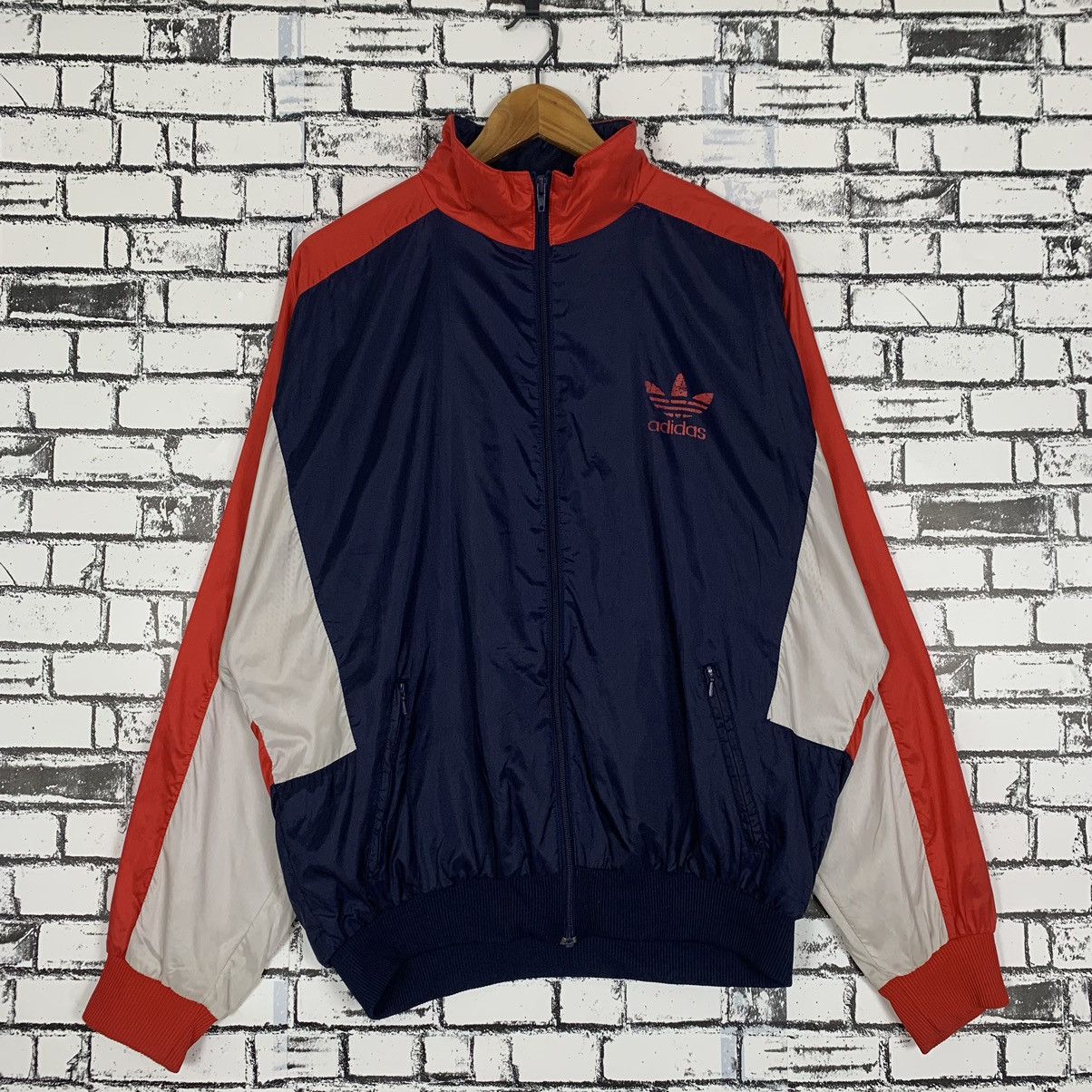 Vintage Vintage Adidas Light Jacket Size US L / EU 52-54 / 3 - 1 Thumbnail