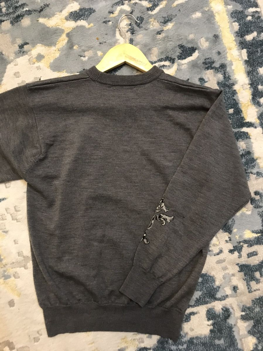 Christian Dior Monsieur × Vintage Cristian Dior 80/90s Wool Sweatshirt Size L / US 10 / IT 46 - 9 Thumbnail