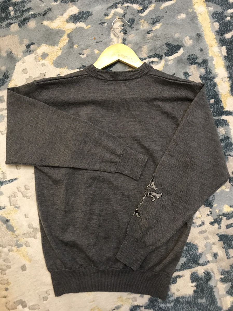 Christian Dior Monsieur × Vintage Cristian Dior 80/90s Wool Sweatshirt Size L / US 10 / IT 46 - 10 Thumbnail