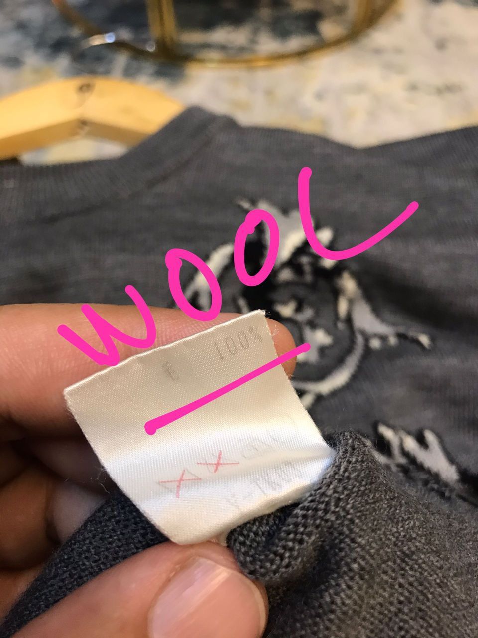 Christian Dior Monsieur × Vintage Cristian Dior 80/90s Wool Sweatshirt Size L / US 10 / IT 46 - 11 Thumbnail