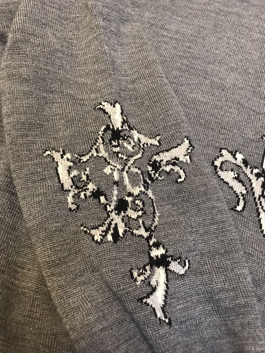 Christian Dior Monsieur × Vintage Cristian Dior 80/90s Wool Sweatshirt Size L / US 10 / IT 46 - 16 Thumbnail