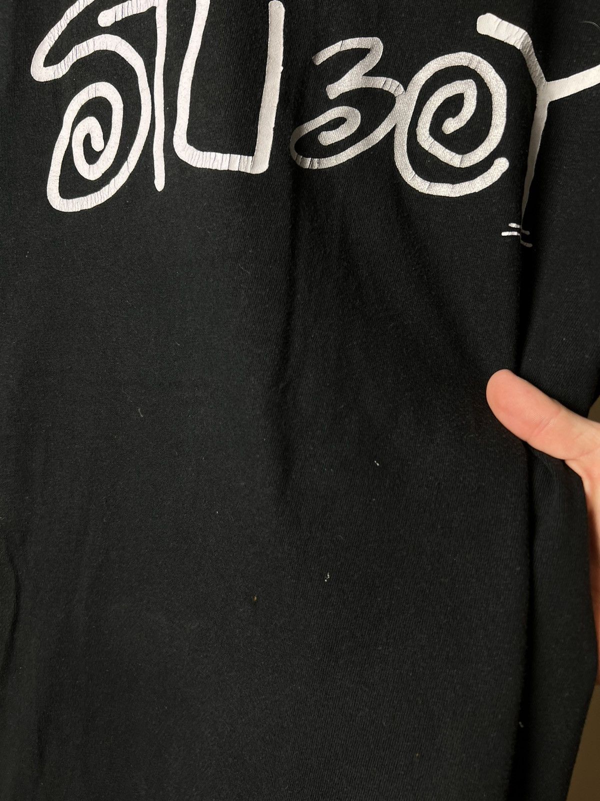 Stussy Stussy Vintage T-shirt Big Logo 90s M Size Size US M / EU 48-50 / 2 - 11 Thumbnail