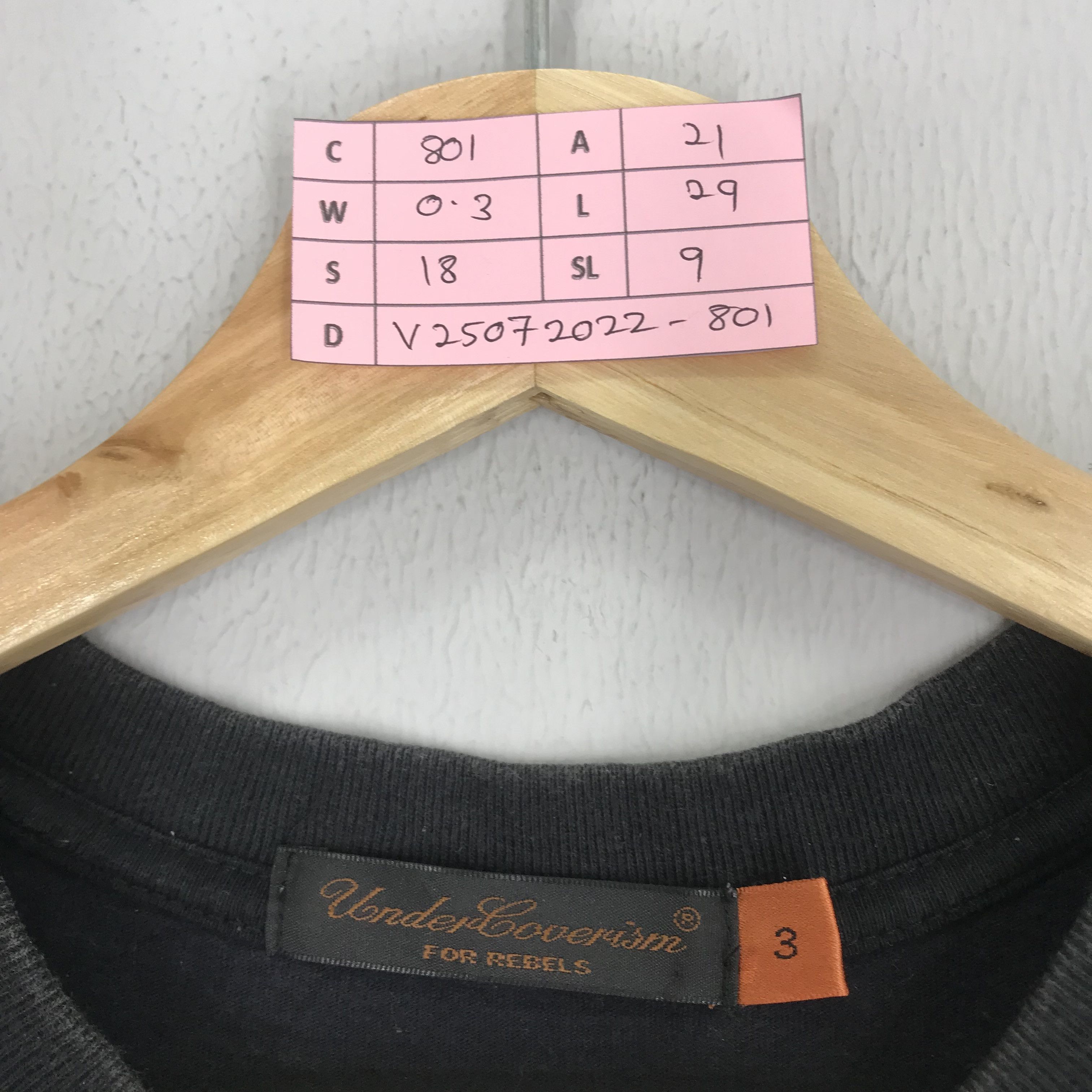 Japanese Brand Undercoverism For Rebels Japan Brand T-shirt Size US L / EU 52-54 / 3 - 8 Thumbnail