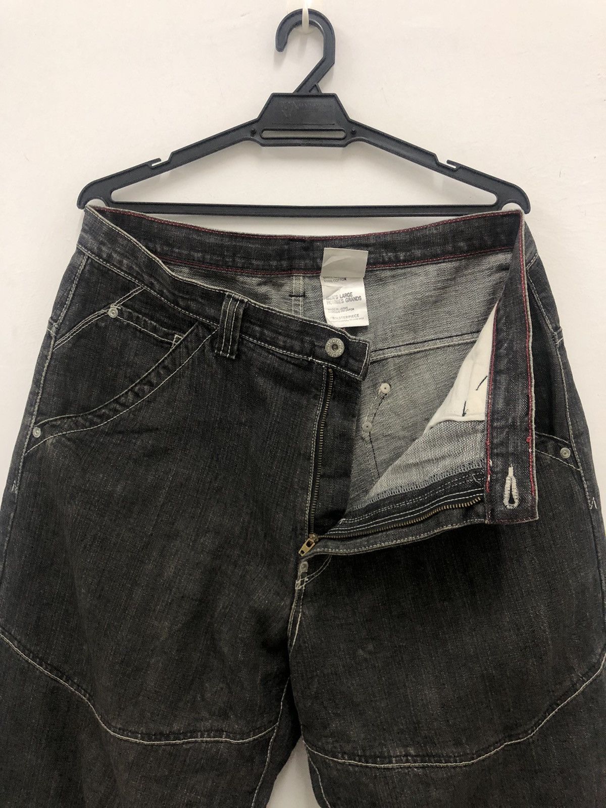 MasterPiece Rare Vintage MASTERPIECE By Hectic Japan Denim Jeans Size US 36 / EU 52 - 3 Thumbnail