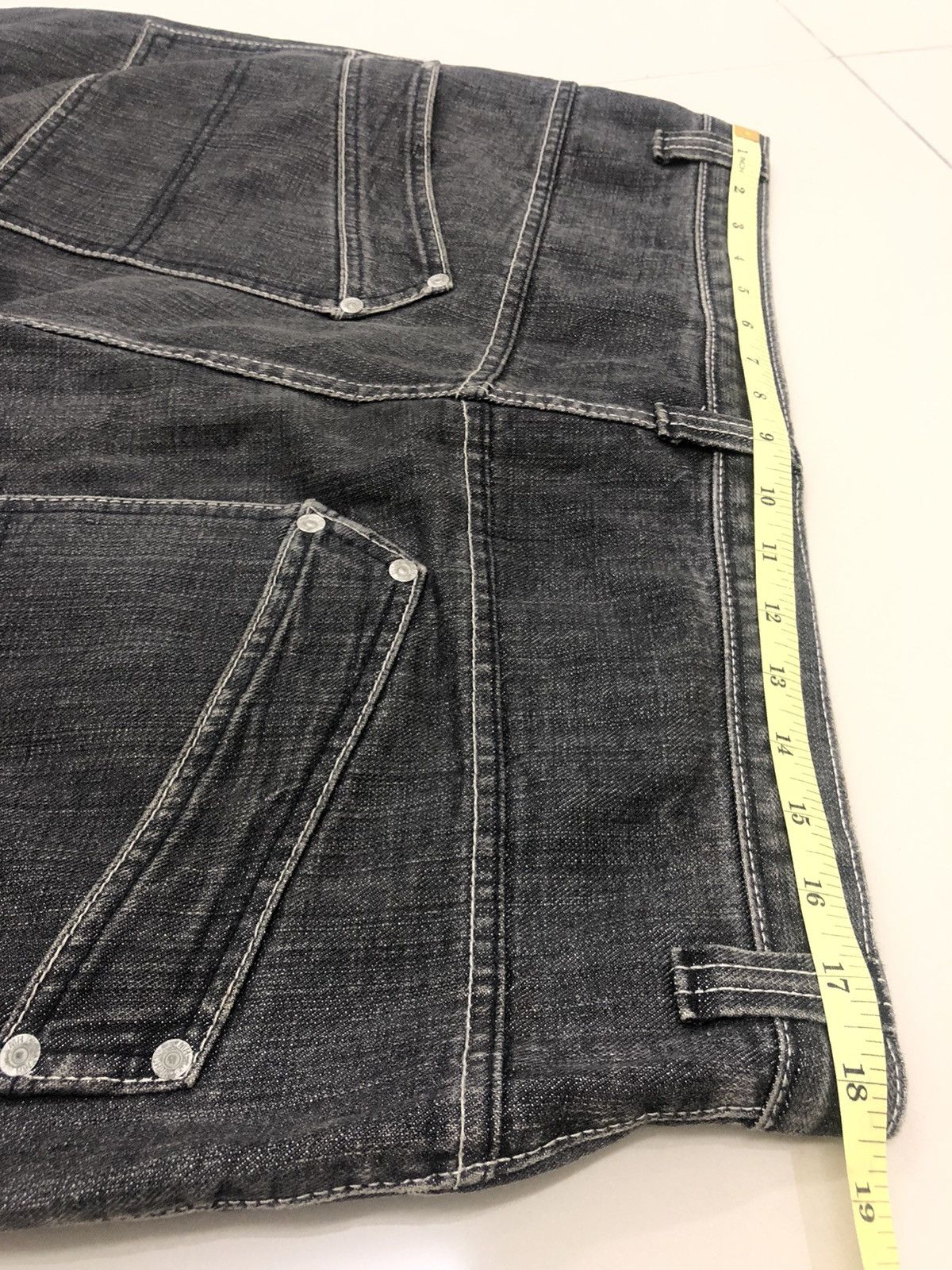 MasterPiece Rare Vintage MASTERPIECE By Hectic Japan Denim Jeans Size US 36 / EU 52 - 8 Thumbnail