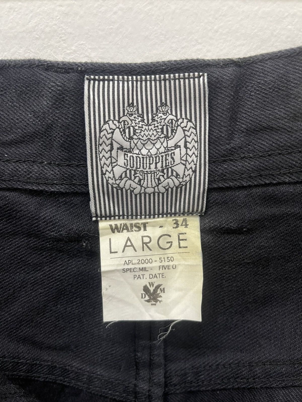 If Six Was Nine Rare Vintage DESTROY BABYLON PHILOSOPHY 50 Duppies Selvedge Size US 34 / EU 50 - 10 Thumbnail