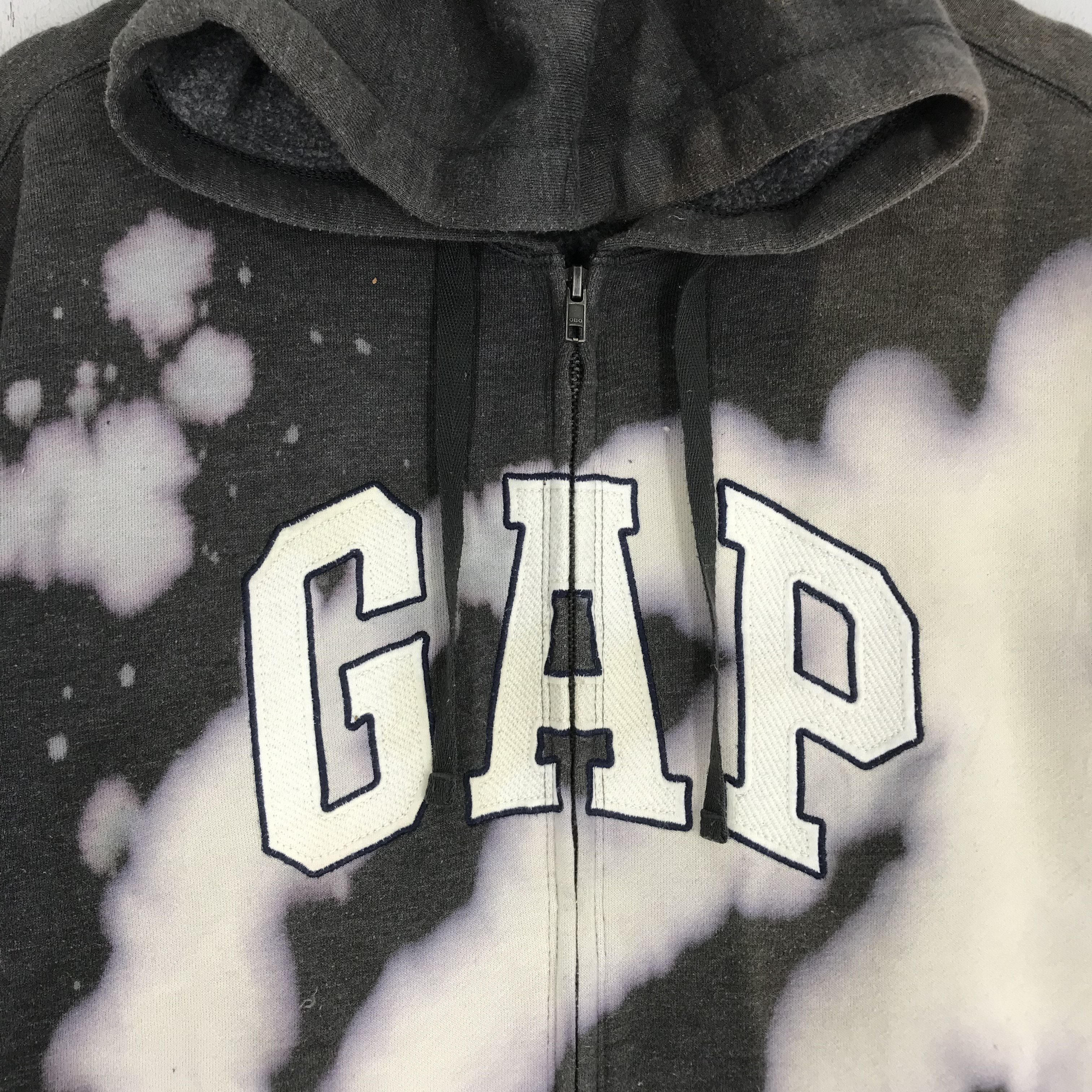 Gap Vintage Gap Hoodie Custom Acid Wash Sweater Big Logo Hoodie Size US L / EU 52-54 / 3 - 4 Thumbnail