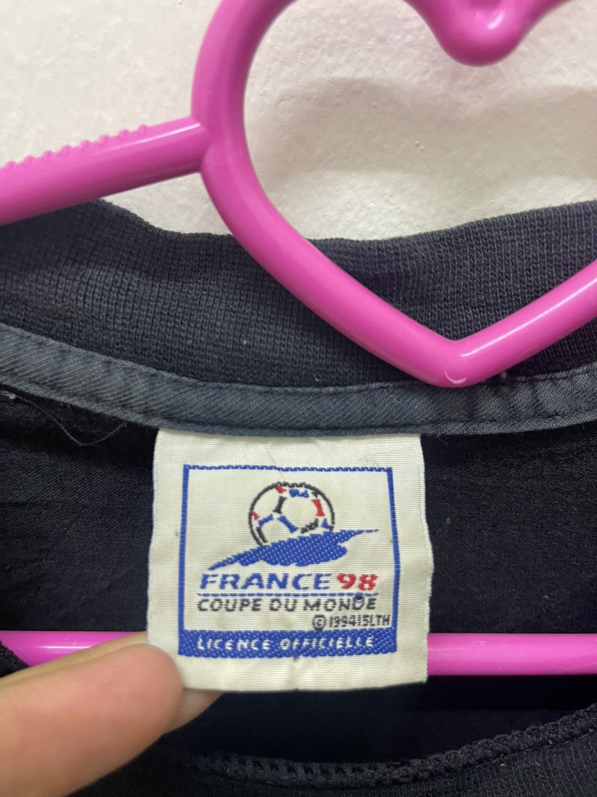 Adidas Rare Vintage FIFA WORLD CUP France 1998 BRAZIL Adidas Tee Size US L / EU 52-54 / 3 - 5 Thumbnail