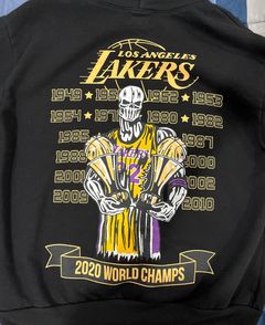 WAREEN LOTAS Lakers LEBRON JAMES *HOODIE City of Los Angeles - Medium