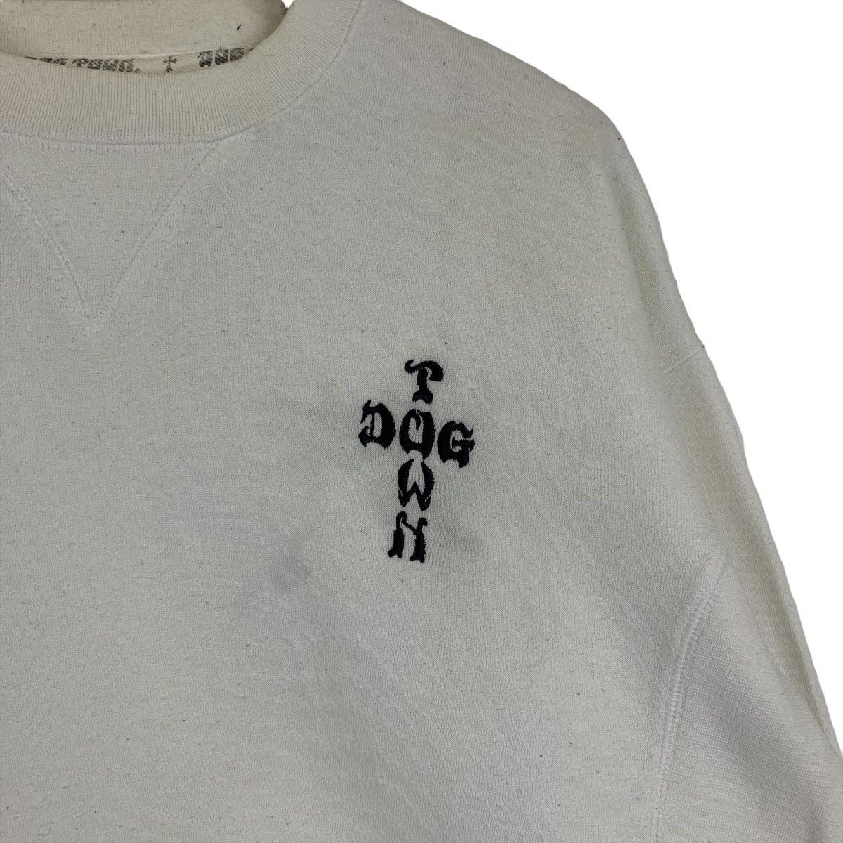 Dogtown × Vintage Vintage DOGTOWN Small Logo Embroidered Sweatshirt Pullover Size US XL / EU 56 / 4 - 5 Thumbnail