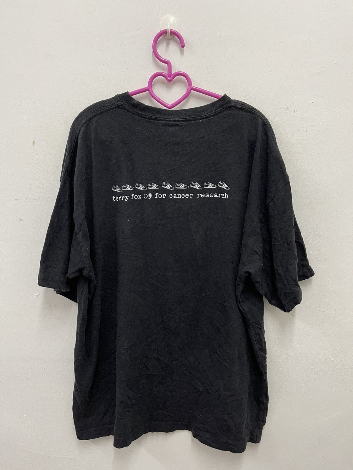 Adidas Rare TERRY FOX Adidas Shoes For Cancer Research Shirt Size US L / EU 52-54 / 3 - 4 Thumbnail