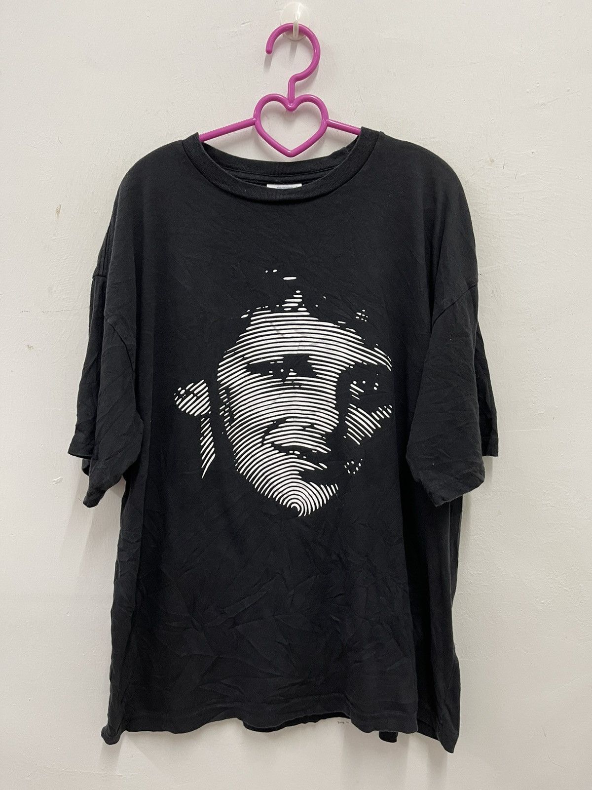 image of Terry Fox Adidas Shoes For Cancer Research Shirt in Black, Men's (Size Large)