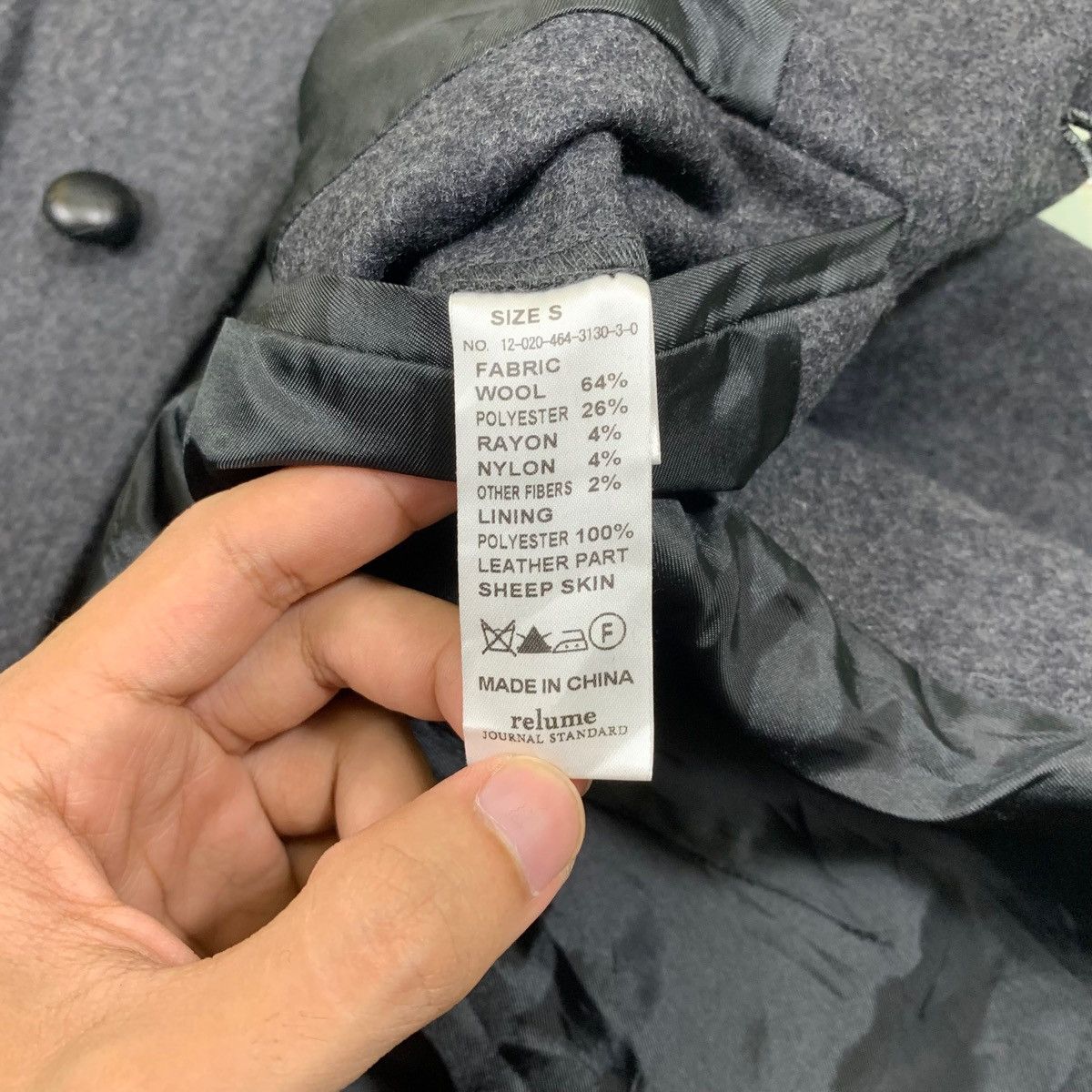 Japanese Brand × Journal Standard × Vintage Vintage JOURNAL STANDARD Japanese Brand Wool Coat Jacket Size US S / EU 44-46 / 1 - 7 Thumbnail