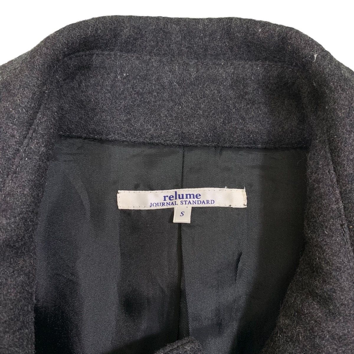 Japanese Brand × Journal Standard × Vintage Vintage JOURNAL STANDARD Japanese Brand Wool Coat Jacket Size US S / EU 44-46 / 1 - 6 Thumbnail