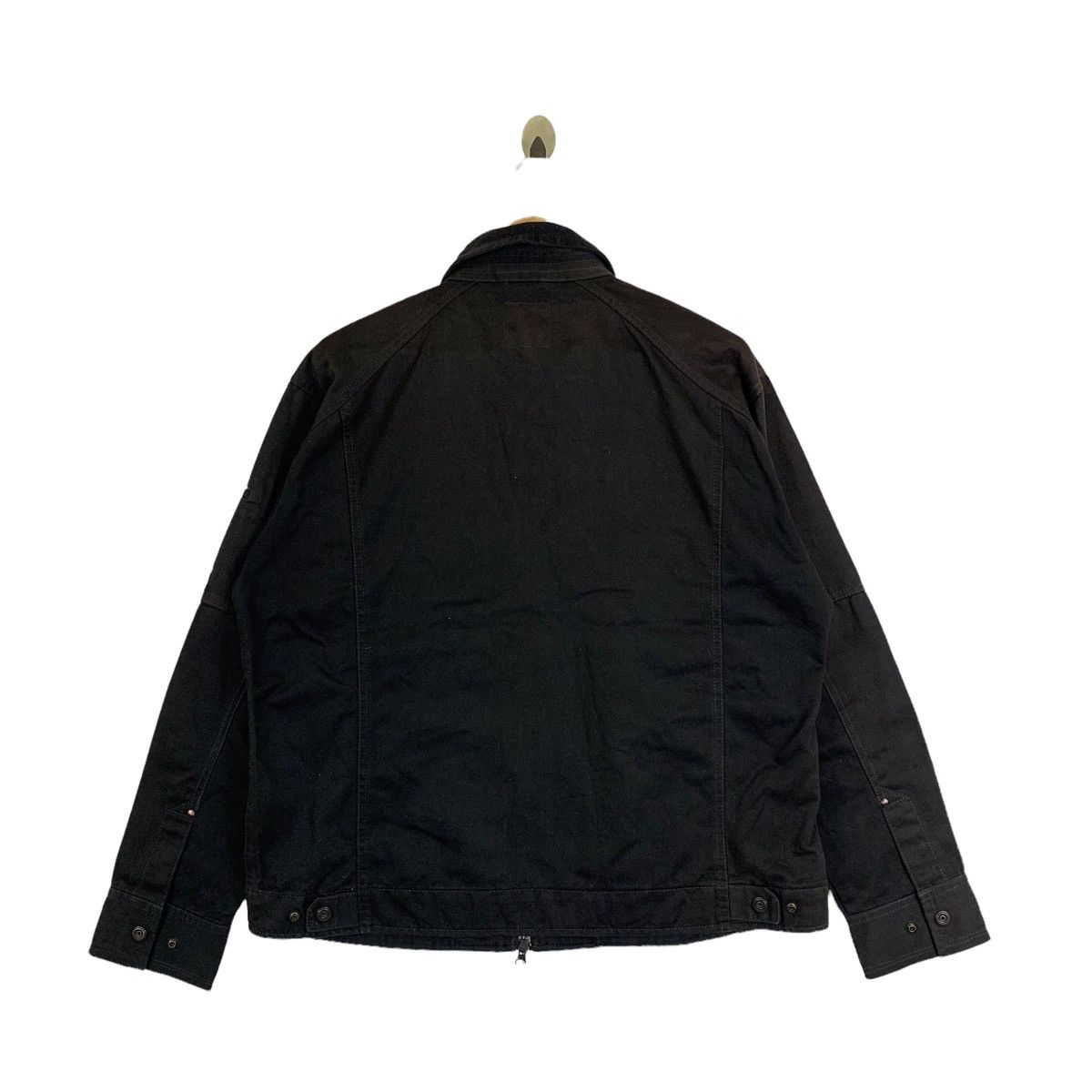 Dickies × Vintage Vintage DICKIES America Workwear Zipper Cotton Jacket Size US L / EU 52-54 / 3 - 2 Thumbnail
