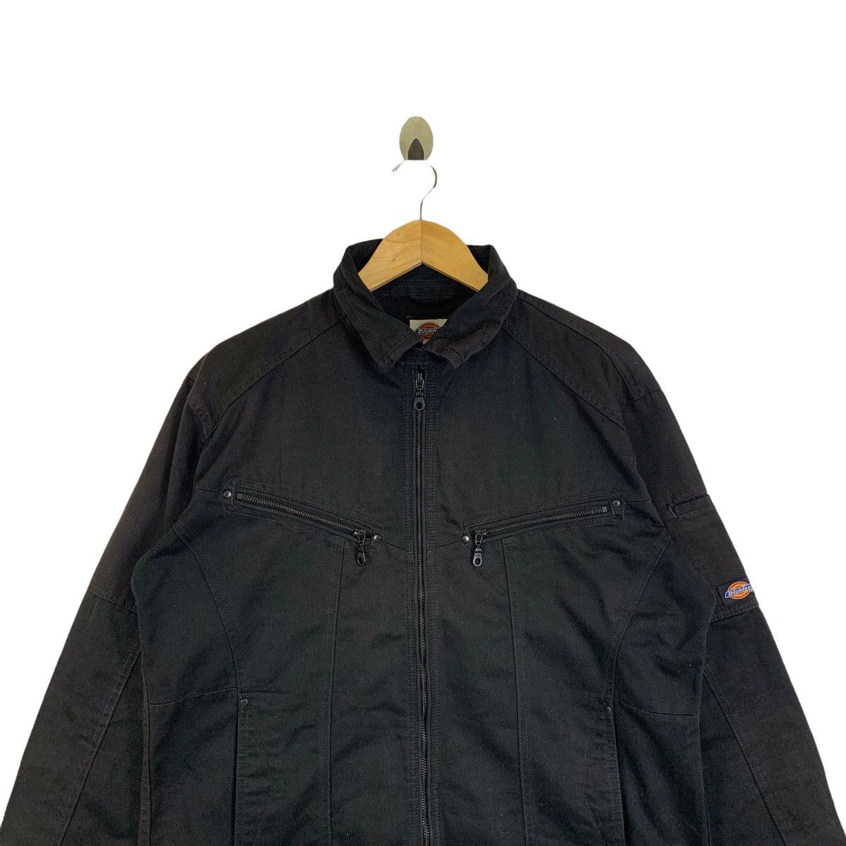 Dickies × Vintage Vintage DICKIES America Workwear Zipper Cotton Jacket Size US L / EU 52-54 / 3 - 5 Thumbnail