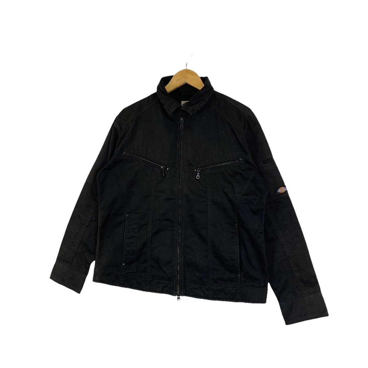 Dickies × Vintage Vintage DICKIES America Workwear Zipper Cotton Jacket Size US L / EU 52-54 / 3 - 4 Thumbnail